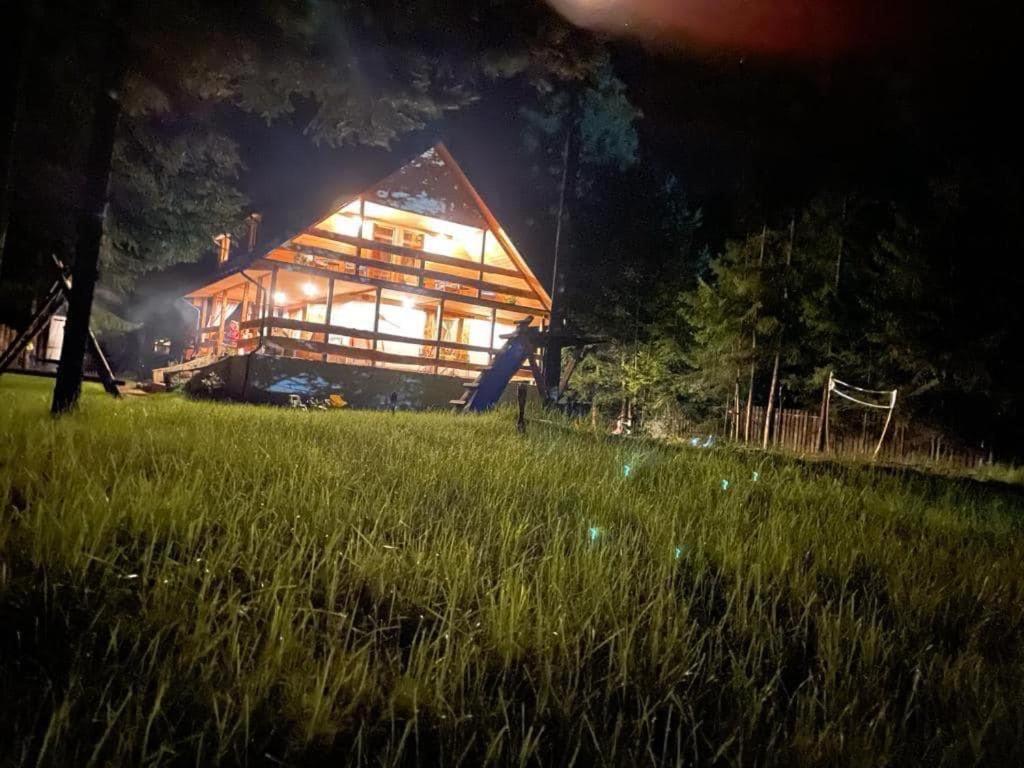 Domek Serce Lasu Hutki Dış mekan fotoğraf